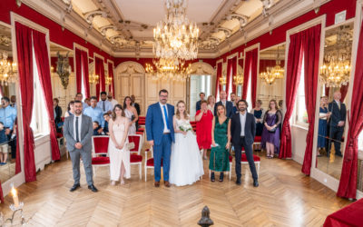 Photographe et vidéaste de mariage dans le Val de Marne : Cérémonie à la mairie de Maison Alfort